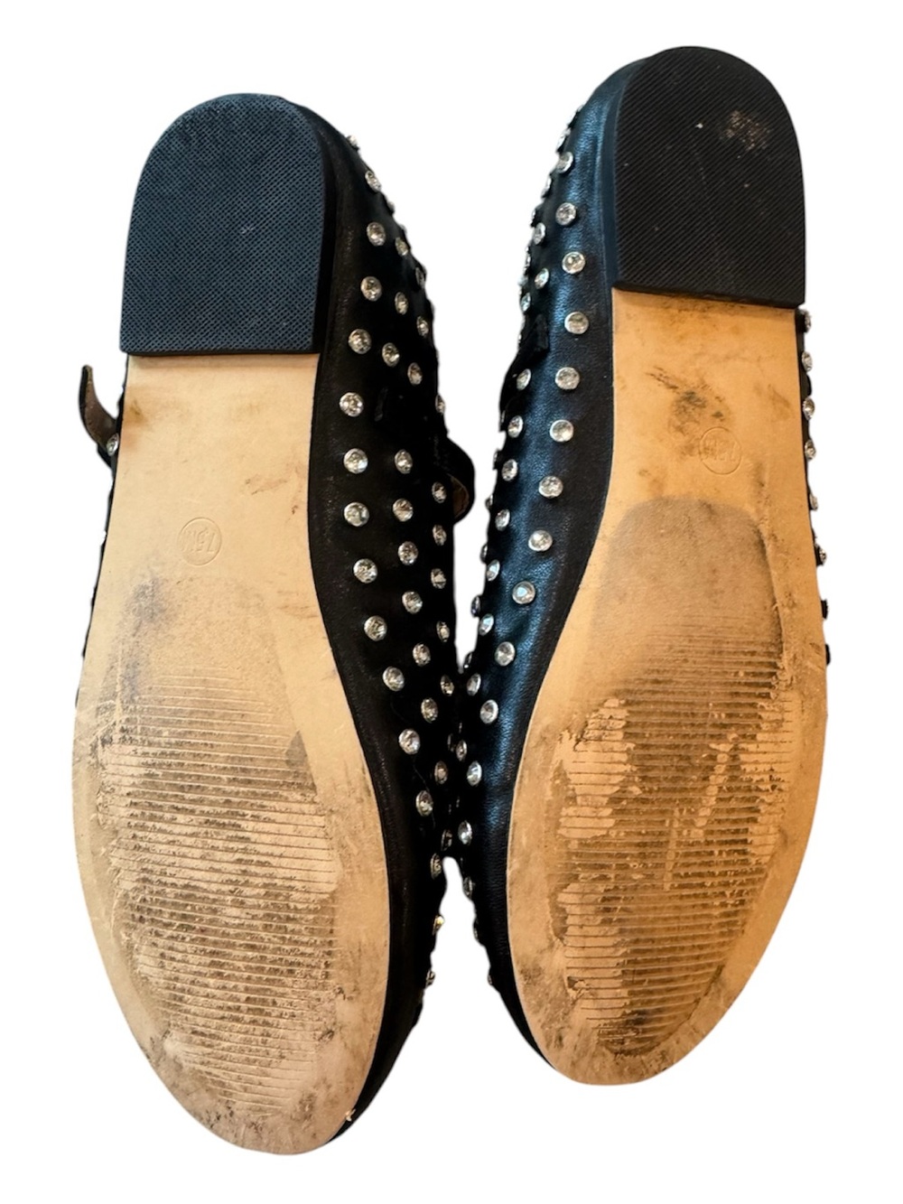 Cushionaire Black Studded Mary Jane Flats - Picture 3 of 4